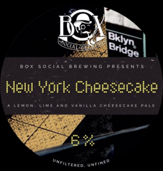 Box Social Brewing New York Cheesecake