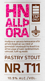 Borg Brugghús Hnallþóra Nr.T11
