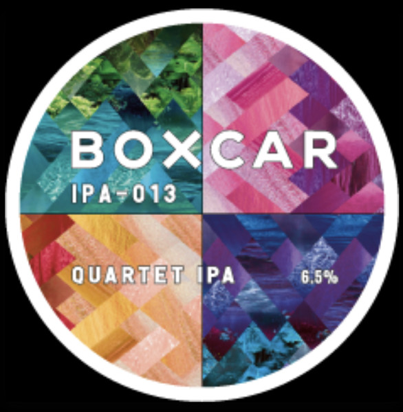 Boxcar Brewery IPA-013 Quartet IPA