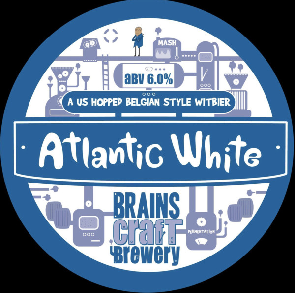 Brains Craft Brewery Atlantic White
