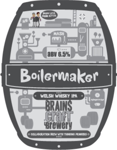 Brains Craft Brewery Boilermaker