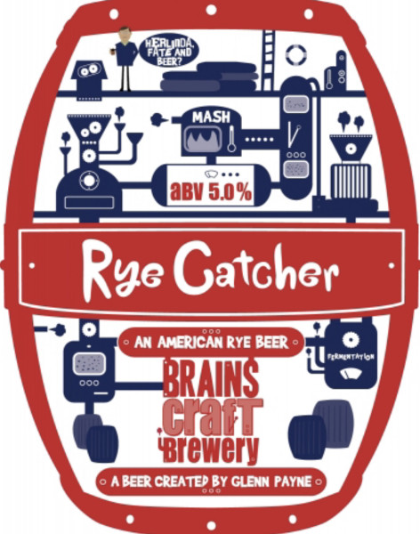 Brains Craft Brewery Rye Catcher