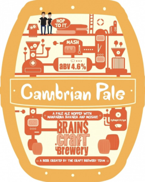 Brains Craft Brewery Cambrian Pale