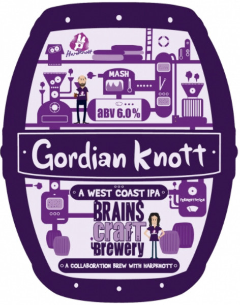 Brains Craft Brewery Gordian Knott