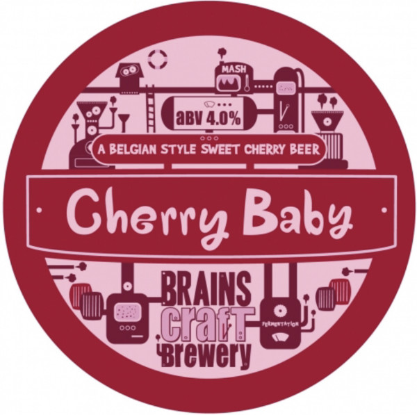 Brains Craft Brewery Cherry Baby