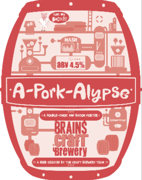 Brains Craft Brewery A-Pork-Alypse
