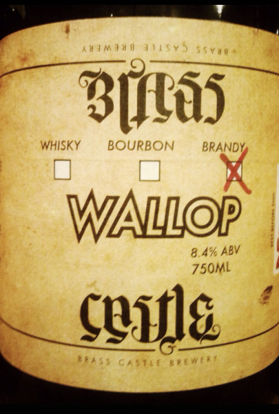 Brass Castle Brewery Wallop (Brandy Barrel)