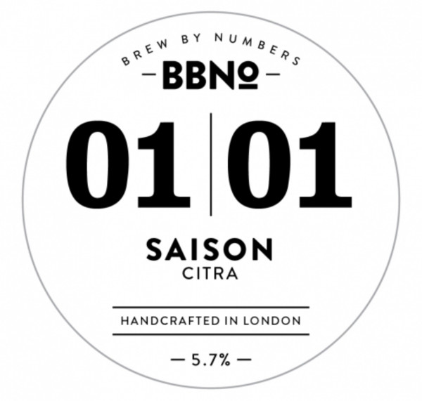 Brew By Numbers 01|01 Saison - Citra