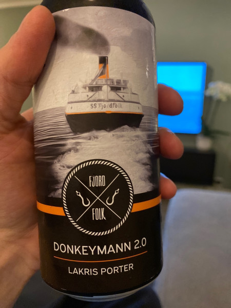 Fjordfolk Mikrobryggeri Donkeymann 2.0 Lakris Porter