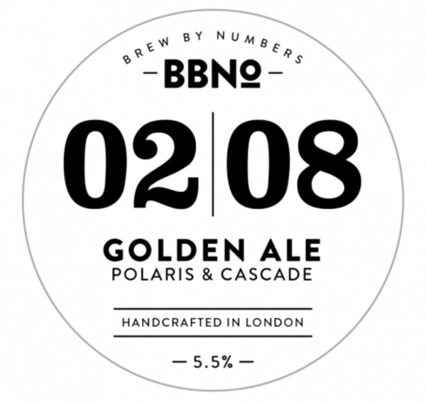 Brew By Numbers 02|08 Golden Ale - Polaris & Cascade