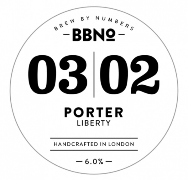 Brew By Numbers 03|02 Porter - Liberty