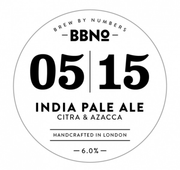 Brew By Numbers 05|15 India Pale Ale - Citra & Azacca