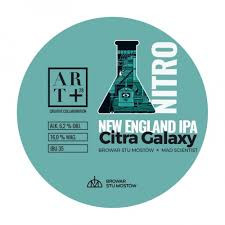Browar Stu Mostów ART+28 New England IPA Citra Galaxy Nitro