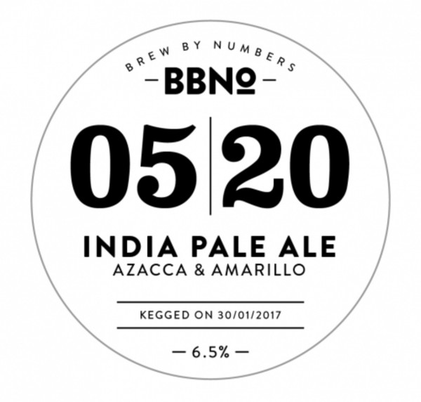 Brew By Numbers 05|20 India Pale Ale - Azacca & Amarillo