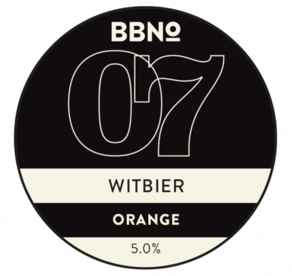 Brew By Numbers 07 Witbier - Orange