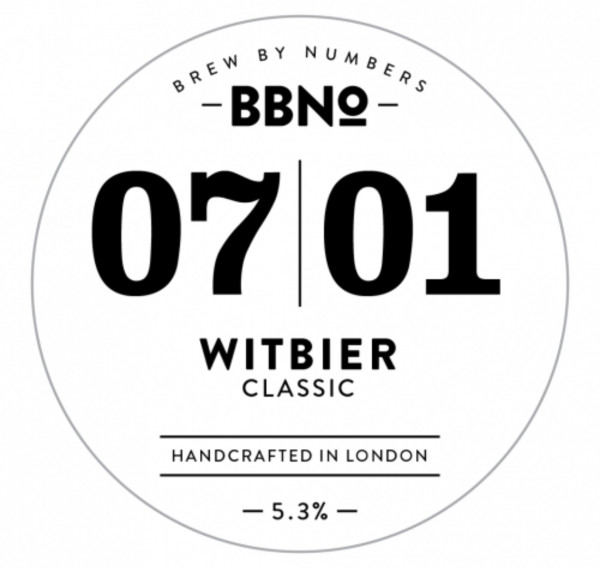 Brew By Numbers 07|01 Witbier - Classic