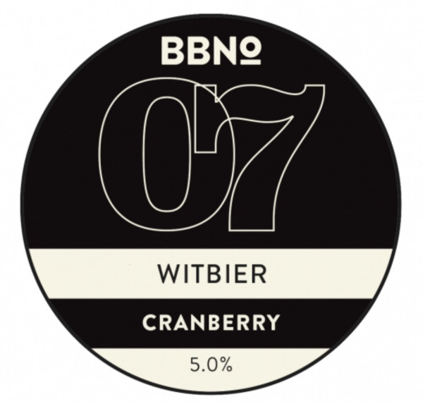 Brew By Numbers 07|10 Witbier - Cranberry