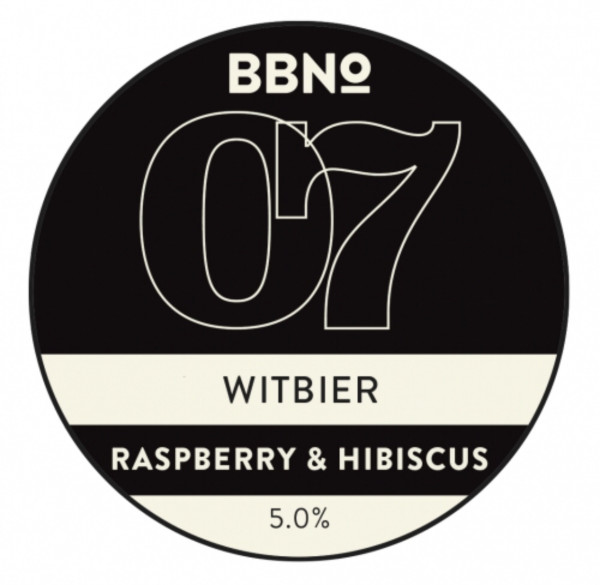 Brew By Numbers 07|11 Witbier - Raspberry & Hibiscus