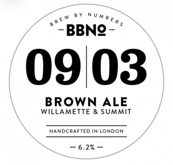 Brew By Numbers 09|03 Brown Ale - Willamette & Summit