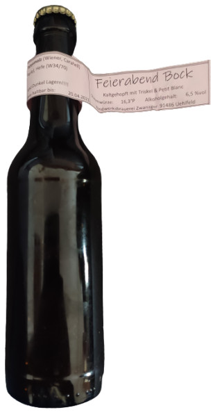Brauerei Zwanzger Feierabend Bock