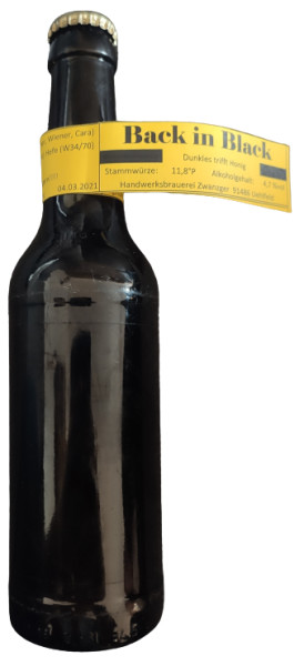 Brauerei Zwanzger Back In Black