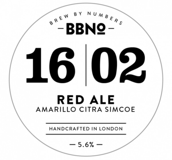 Brew By Numbers 16|02 Red Ale - Amarillo Citra Simcoe