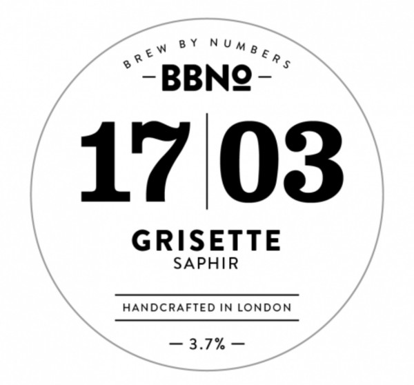 Brew By Numbers 17|03 Grisette - Saphir
