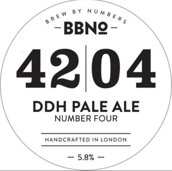 Brew By Numbers 42|04 DDH Pale Ale - Number Four