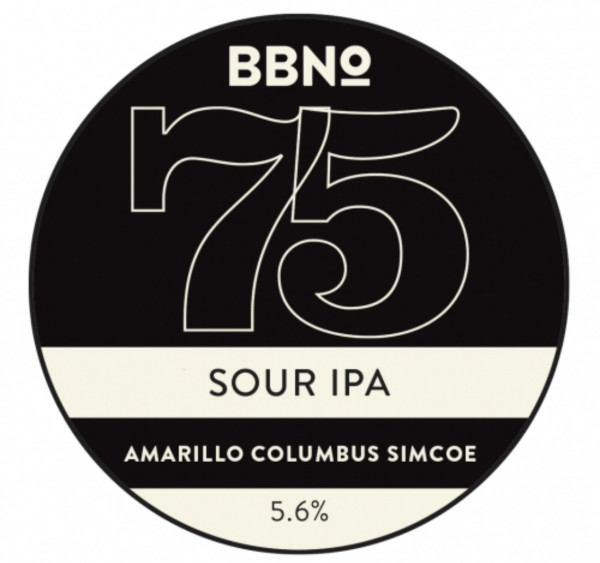 Brew By Numbers 75 Sour IPA - Amarillo, Columbus, Simcoe