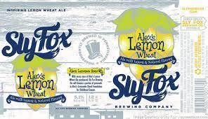 Sly Fox Brewing Company Alex's Lemon Wheat