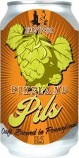 Sly Fox Brewing Company Pikeland Pilsner