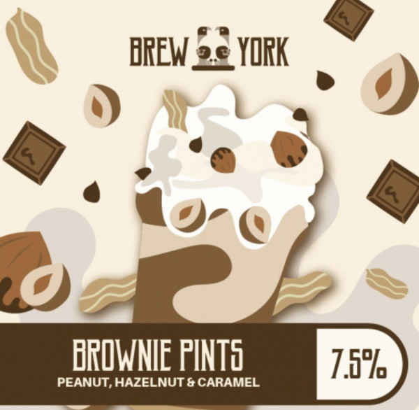 Brew York Brownie Pints
