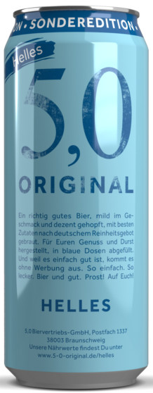 Brauerei Braunschweig 5,0 Original Helles