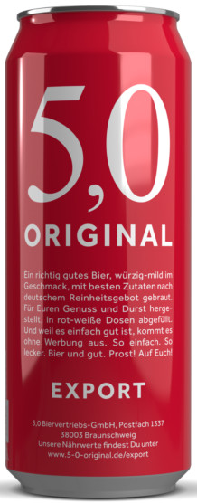 Brauerei Braunschweig 5,0 Original Export