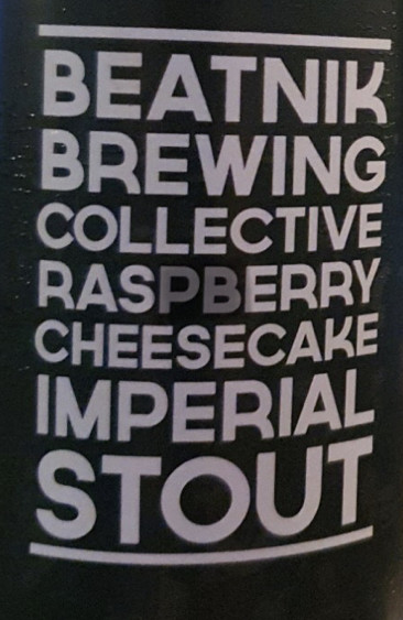 Beatnik Brewing Collective Raspberry Cheesecake Imperial Stout