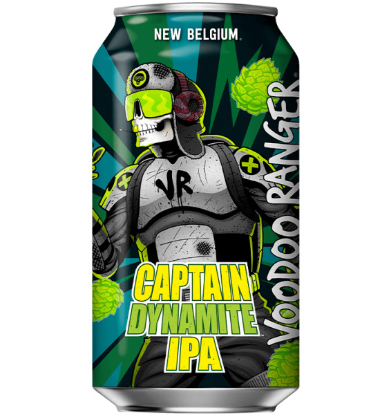 New Belgium Brewing Company Voodoo Ranger Captain Dynamite IPA