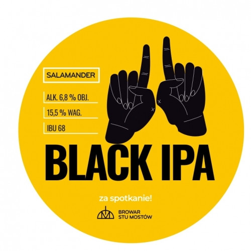 Browar Stu Mostów Salamander Black IPA