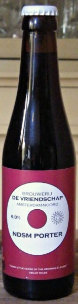 Brouwerij De Vriendschap NDSM Porter