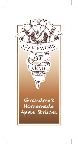 Clockwork Bee Meads Grandma's Homemade Apple Strudel D'Upigny