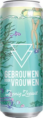 Gebrouwen door Vrouwen Zonnig Zeewit