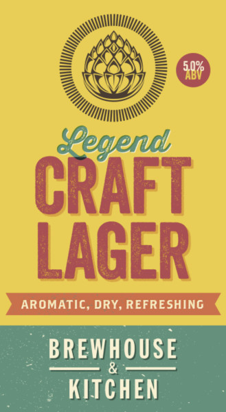 Brewhouse & Kitchen (Horsham) Legend Craft Lager