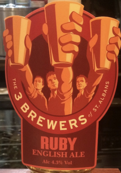3 Brewers Ruby English Ale