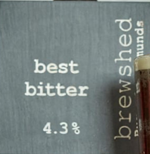 Brewshed Brewery Best Bitter