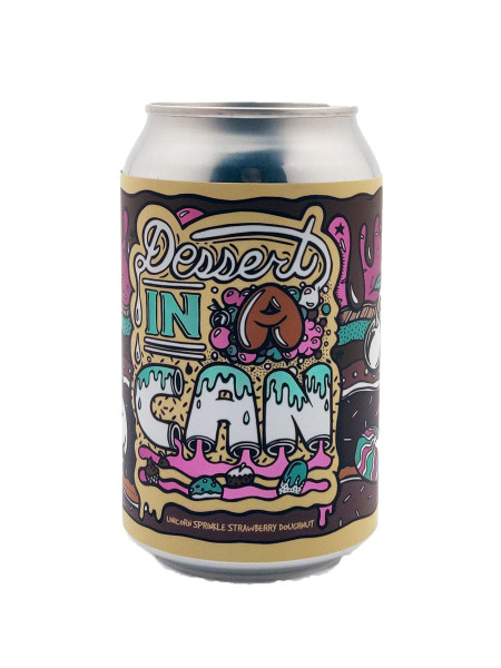 Amundsen Brewery Dessert in a Can - Unicorn Sprinkle Strawberry Doughnut