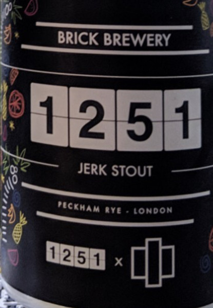 Brick Brewery (UK) 1251 Jerk Stout
