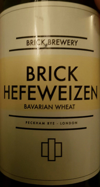Brick Brewery (UK) Hefeweizen