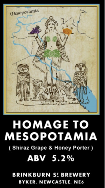 Brinkburn Street Brewery Homage To Mesopotamia