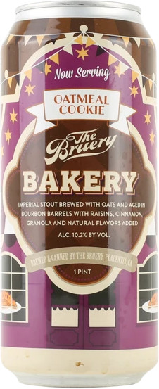 The Bruery Bakery: Oatmeal Cookie