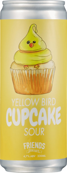 Friends Company Brewing Yellow Bird Cupcake