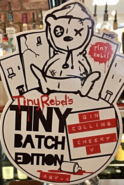Tiny Rebel Tiny batch - Gin Collins Cheeky V